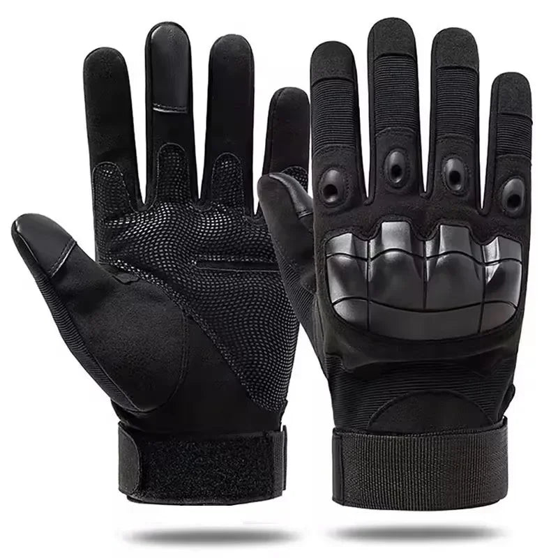 Full Finger Moto Gloves – Touchscreen & Breathable Design