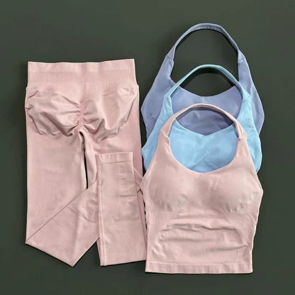 Breathable Yoga Tracksuit Set for Women (2PC)