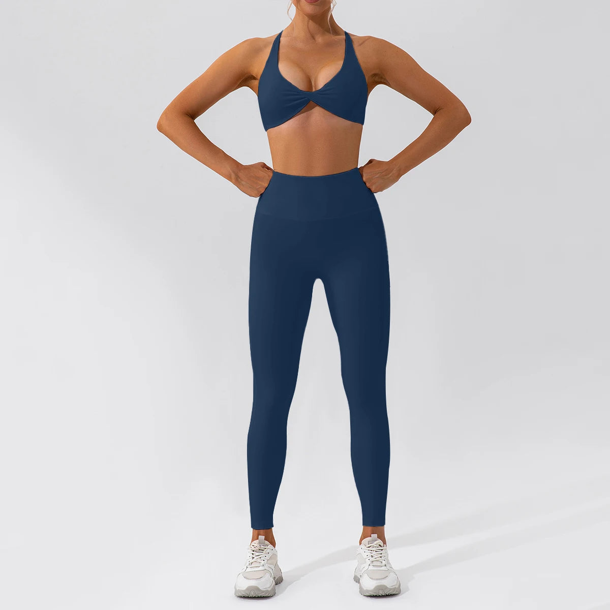 Women’s Sports Tracksuit – Quick-Dry Yoga Set 2PCS