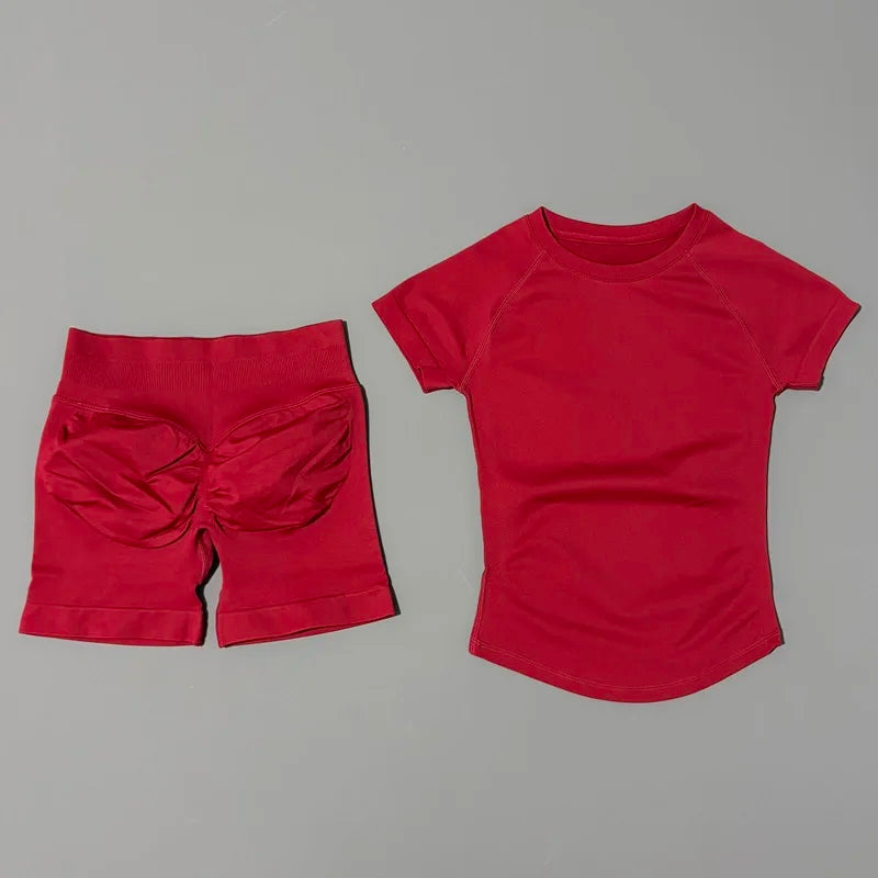 Seamless Workout Set for Women – Gym & Running Wear