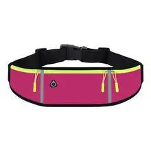 Lightweight Running Waist Pack – Triple Pocket Waterproof Bag