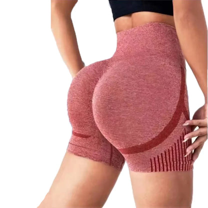 Fitness Yoga Shorts – Women’s High Waist Running Sports Shorts