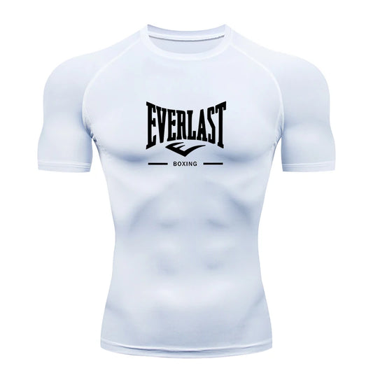 Men’s Workout T-Shirt – Compression Sportswear Training Top