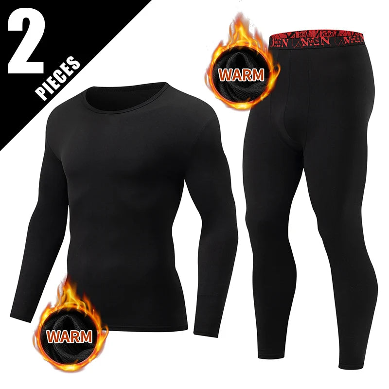 Comfort Fit Thermal Sports Set – Men’s Autumn/Winter Wear