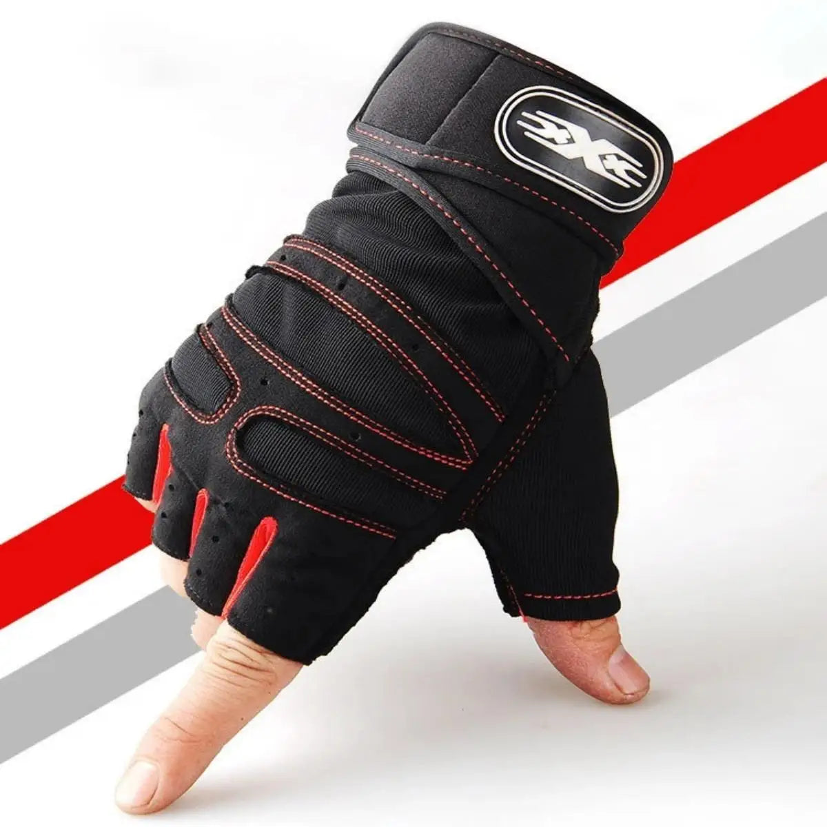Fitness Gym Gloves with Wrist Support – Men & Women
