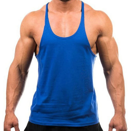 Men’s Gym Tank Top – Bodybuilding Sleeveless Training Singlet