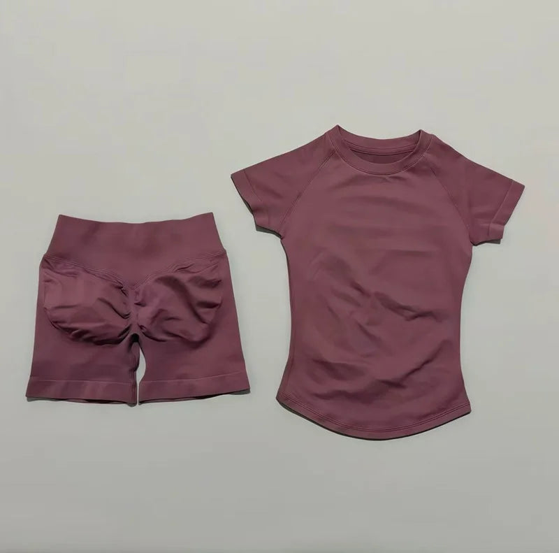 Seamless Workout Set for Women – Gym & Running Wear