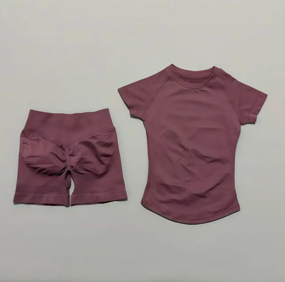 Seamless Workout Set for Women – Gym & Running Wear