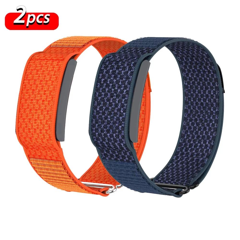 Amazfit Helio Nylon Sport Band – Adjustable Breathable Arm Strap