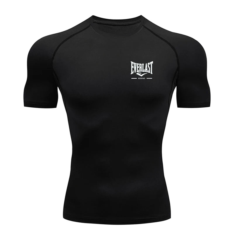 Men’s Workout T-Shirt – Compression Sportswear Training Top