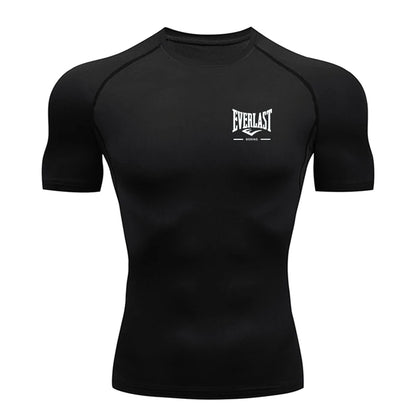 Men’s Workout T-Shirt – Compression Sportswear Training Top