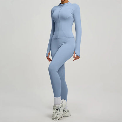 Women’s Long Sleeve Yoga Tracksuit Set