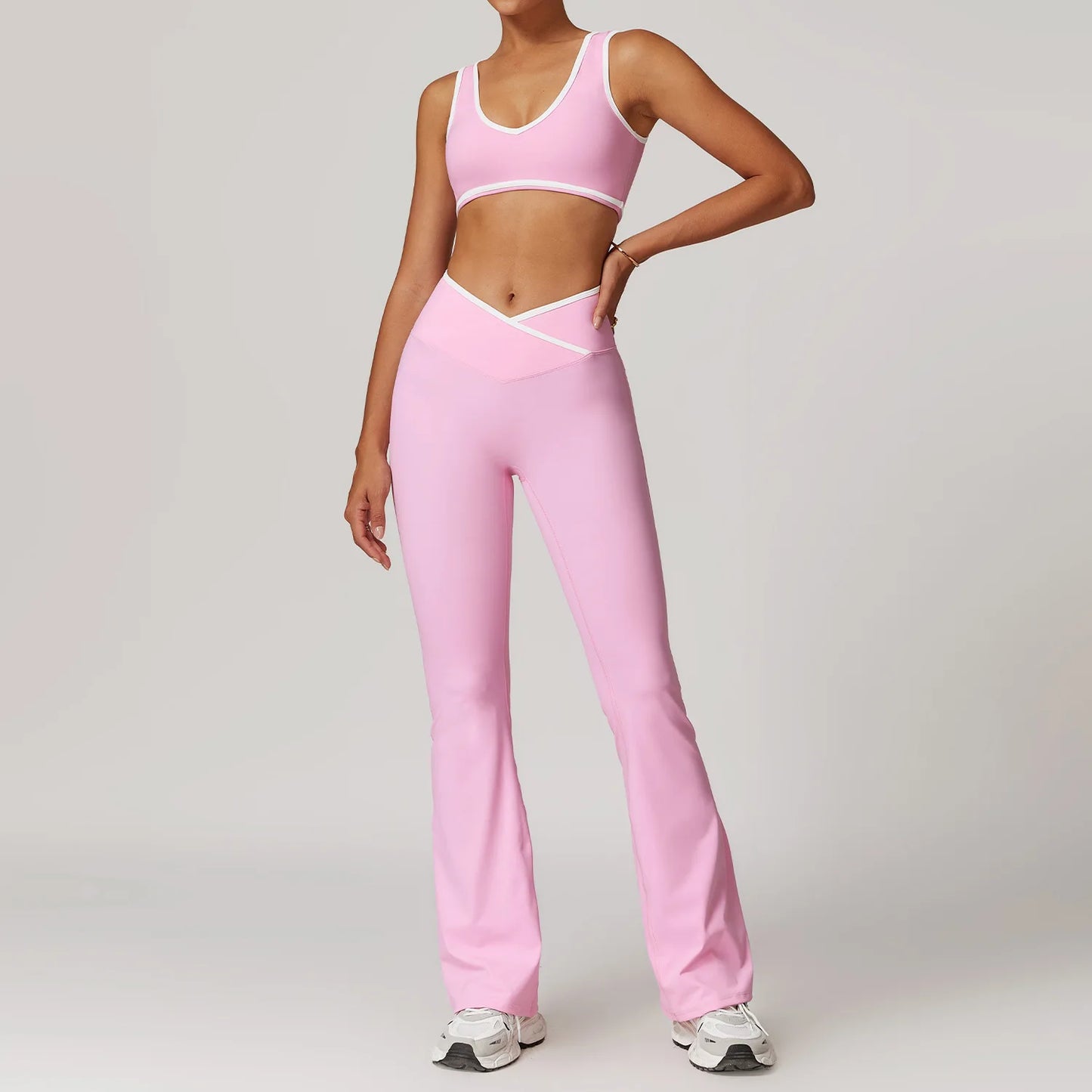 Women’s Workout Outfit – 2-Piece Athletic Set