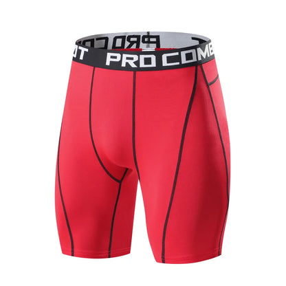 Men’s Bodybuilding Gym Shorts – Compression Workout Shorts