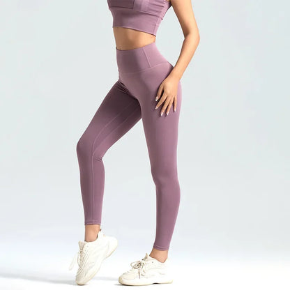 Women’s Y2K Seamless Yoga Leggings – High Waist Booty Lift Gym Pants