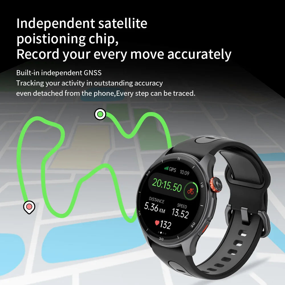iGPSPORT Fitness Watch – 50+ Workout Tracking Smartwatch