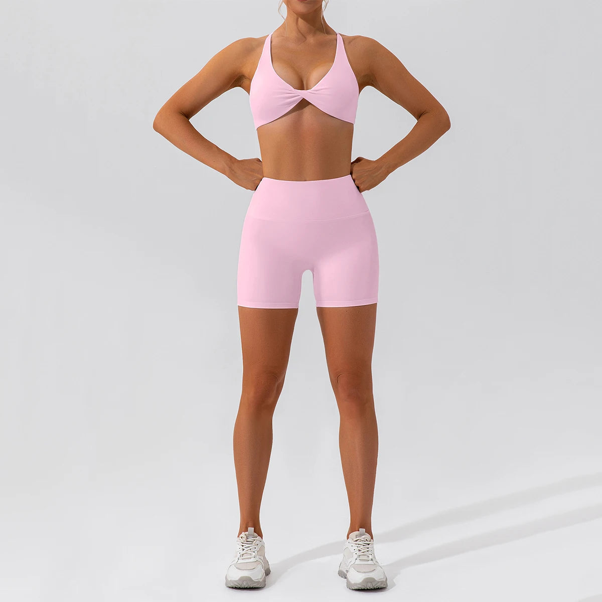 Women’s Sports Tracksuit – Quick-Dry Yoga Set 2PCS