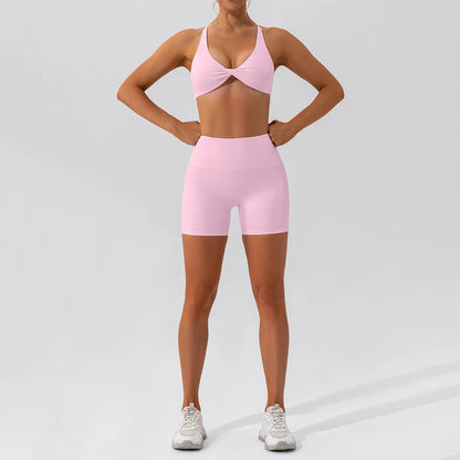 Women’s Sports Tracksuit – Quick-Dry Yoga Set 2PCS