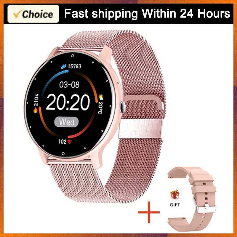 LIGE 2026 Smart Watch – Waterproof Fitness & Heart Rate Tracker