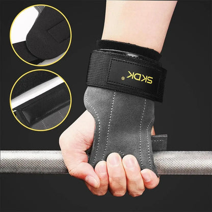 Heavy-Duty Fitness Gloves – Grip & Wrist Support (2PCS)
