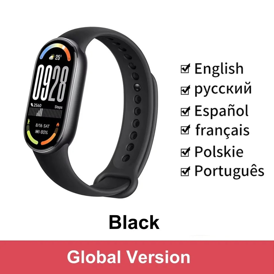 Xiaomi Smart Band 10 – AMOLED Fitness & Health Tracker