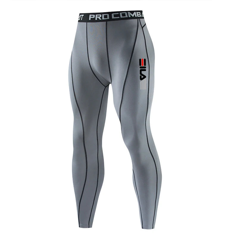 Men’s Compression Gym Pants – Bodybuilding Running Tights