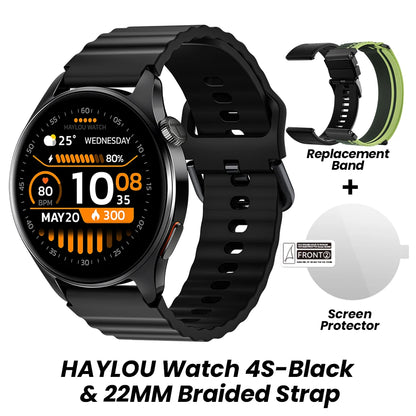 GPS Sports Smartwatch – HAYLOU Watch 4S 120+ Workout Modes