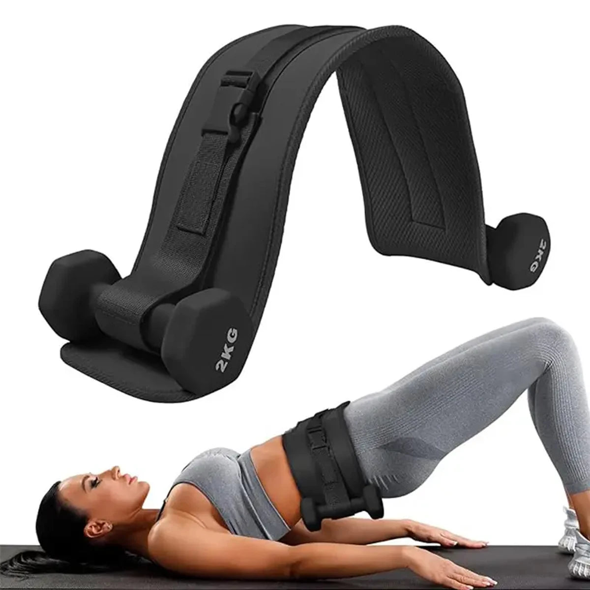 Home Gym Weighted Belt – Body Shaping Fitness Accessory