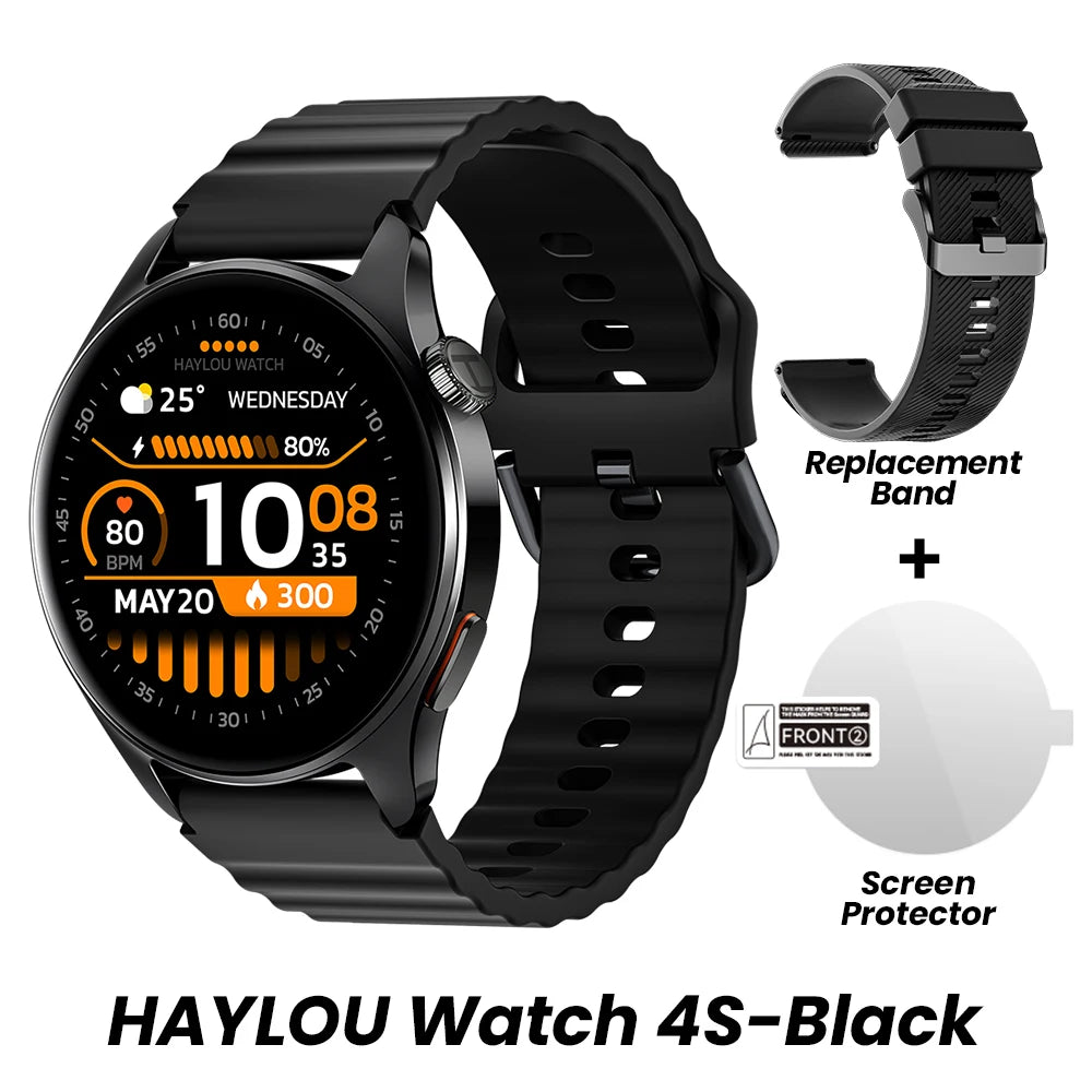 GPS Sports Smartwatch – HAYLOU Watch 4S 120+ Workout Modes