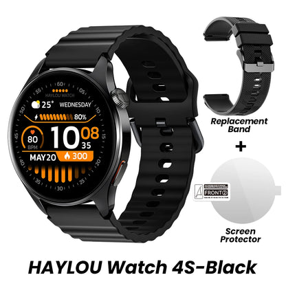 GPS Sports Smartwatch – HAYLOU Watch 4S 120+ Workout Modes