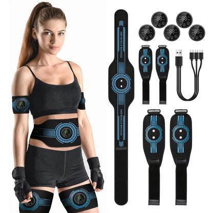 Wireless Ab Trainer Belt – Body Sculpting Fitness Device