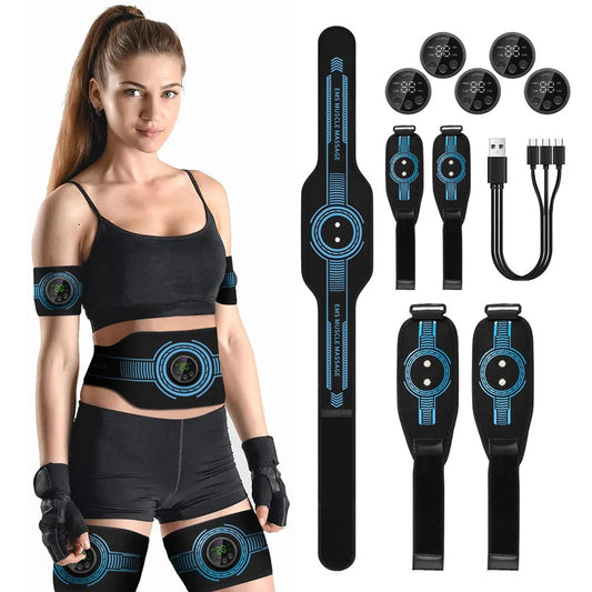 Wireless Ab Trainer Belt – Body Sculpting Fitness Device