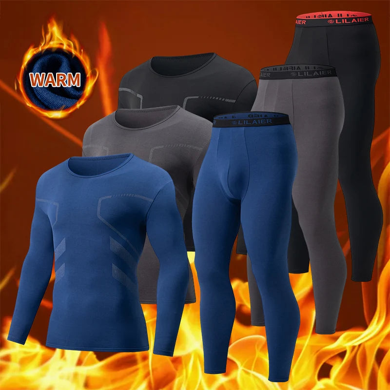 Comfort Fit Thermal Sports Set – Men’s Autumn/Winter Wear
