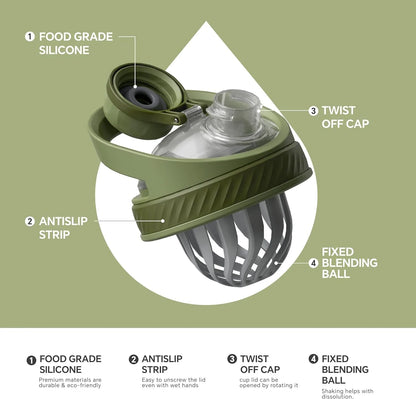 Ideus Insulated Shaker Bottle – 700ml Stainless Steel Sports Cup