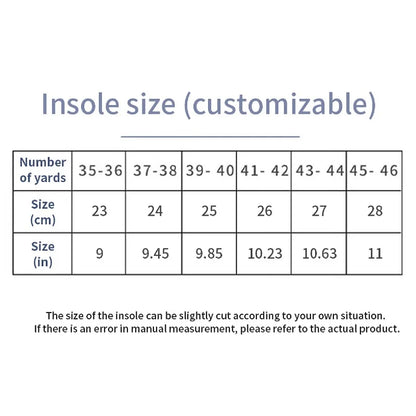 Comfort Orthopedic Insoles – Men & Women Sport Support