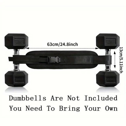 Home Gym Weighted Belt – Body Shaping Fitness Accessory