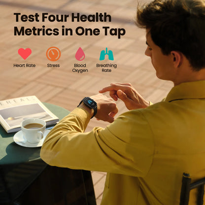 Amazfit GTS 4 Mini Smartwatch – Alexa & 150 Sports Modes