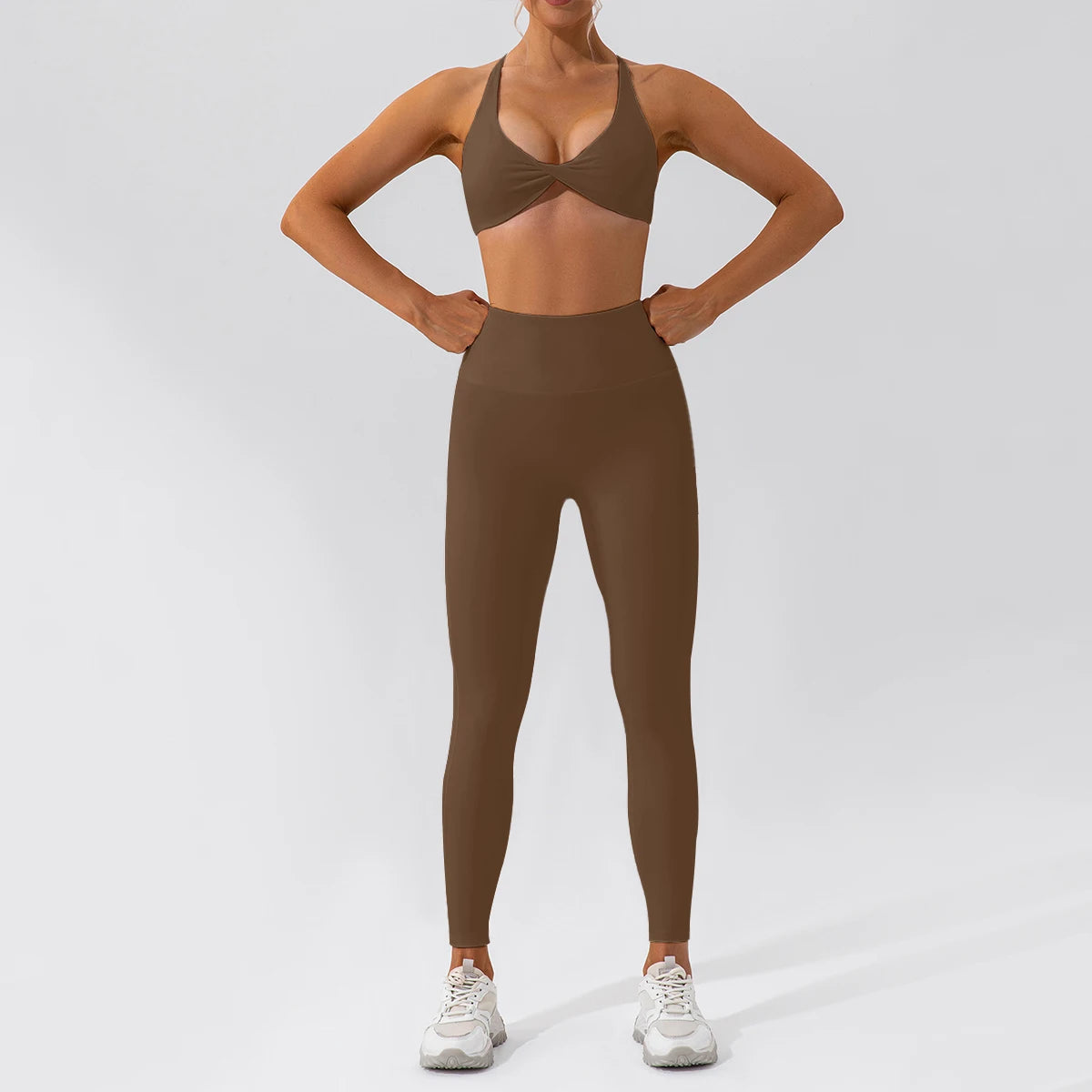 Women’s Sports Tracksuit – Quick-Dry Yoga Set 2PCS