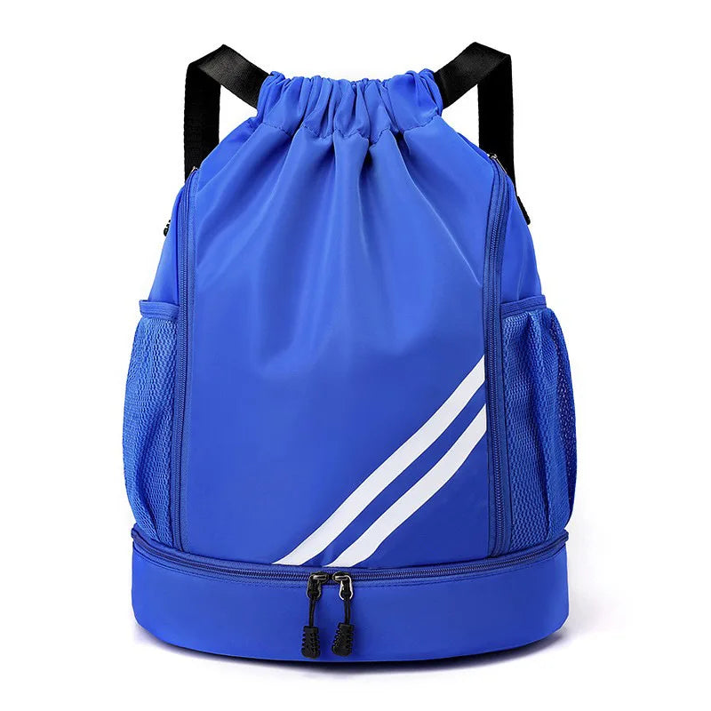 Drawstring Sports Backpack – Gym & Football Carry Bag