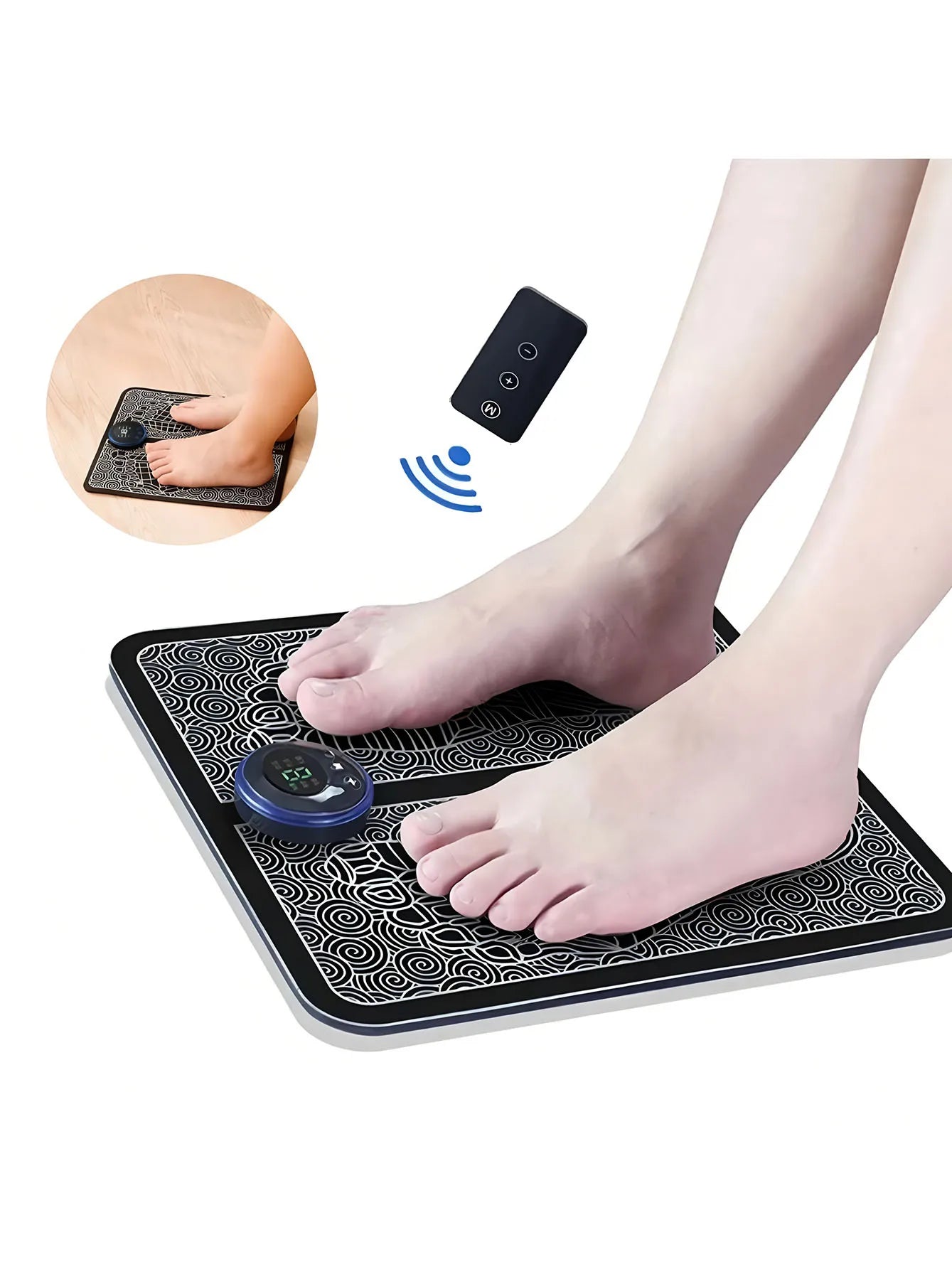 Portable EMS Foot Massage Pad – Home Relaxation Therapy Tool