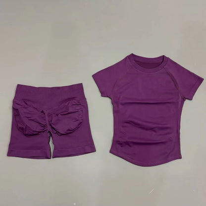 Seamless Workout Set for Women – Gym & Running Wear