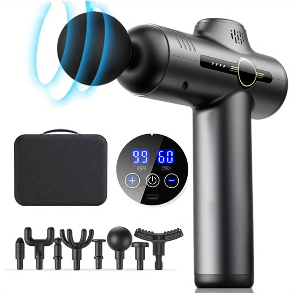 Electric Massage Gun – Full Body Neck & Back Relaxation Device