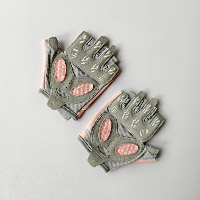 Women’s Gym & Cycling Gloves – Half Finger Grip Support