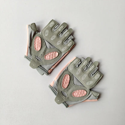 Women’s Gym & Cycling Gloves – Half Finger Grip Support