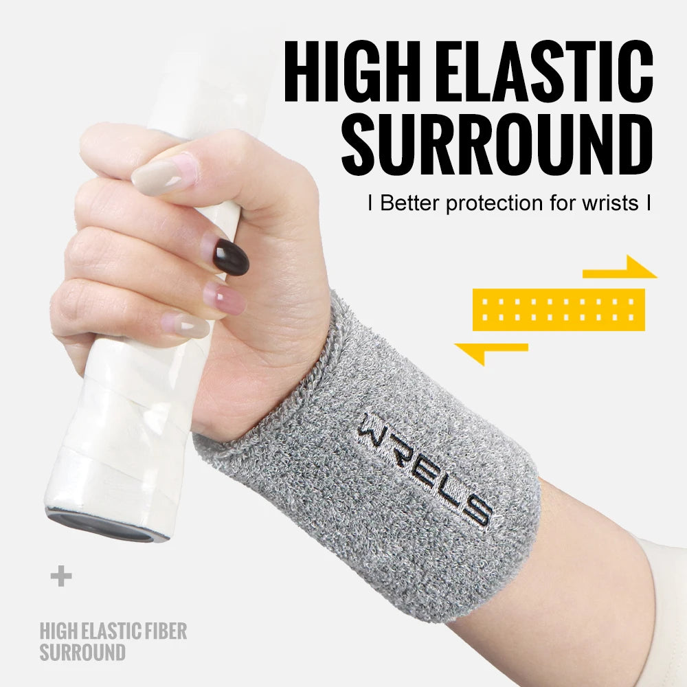 Breathable Wrist Sweatbands – Sports & Gym Absorption Bands