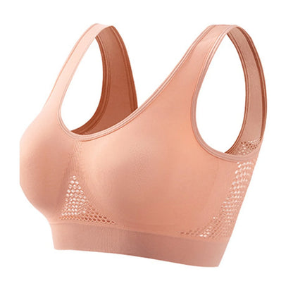 Women’s Yoga Sports Vest – Shockproof Support Gym Bra