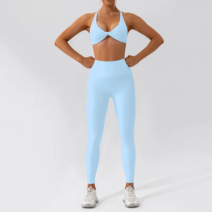 Women’s Sports Tracksuit – Quick-Dry Yoga Set 2PCS