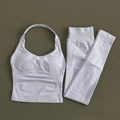 Breathable Yoga Tracksuit Set for Women (2PC)