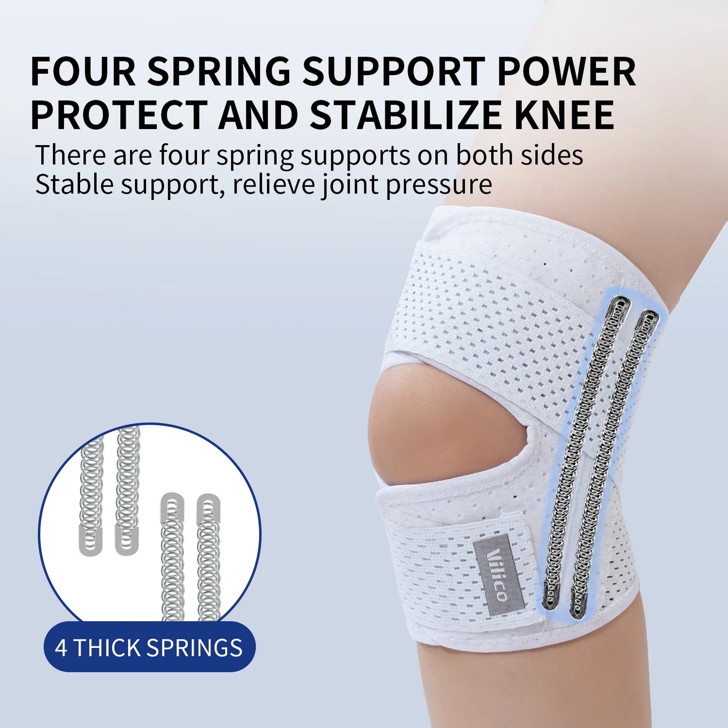 Sports Knee Support Pads – Compression Joint Protection Gear