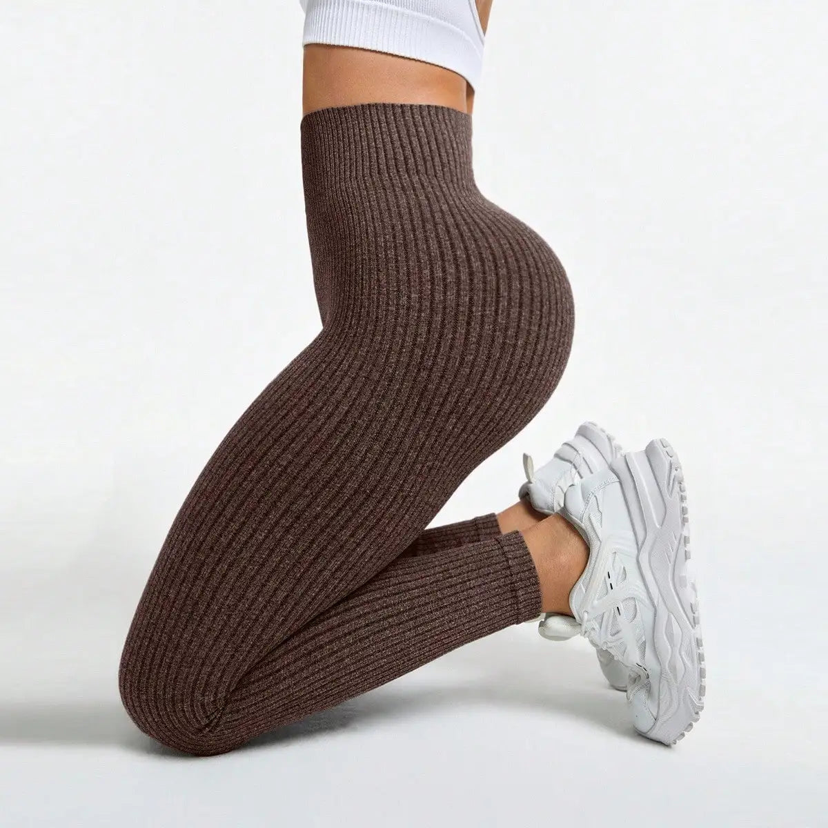 Seamless Sports Leggings – Women’s Tummy Control Activewear